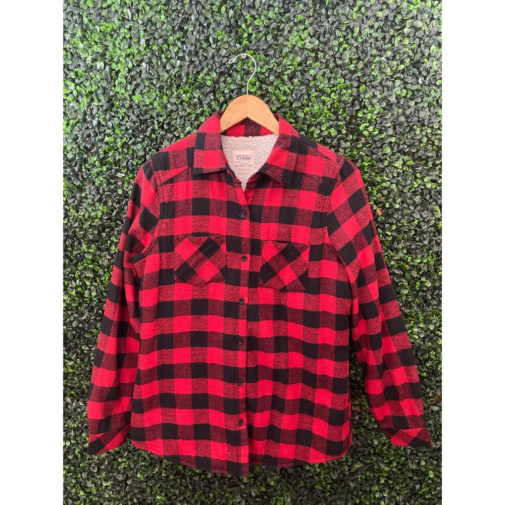 Ci Sonó Plaid Collection Women’s Jacket Size M